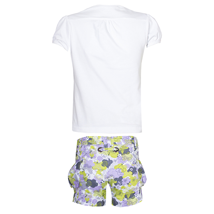 Комплект: Футболка та шорти Losan Mc baby girls (016801604/001) Білий