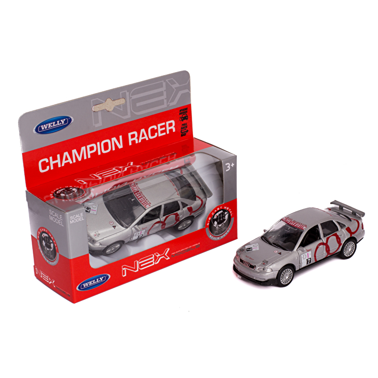 Модель автомобіля AUDI CHAMPION RACER 1:34-39 Welly (49750W/AUDI A4)