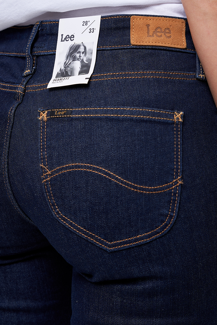 Джинси LEE Scarlett Skinny Fit (L526FR36) Темно-синій