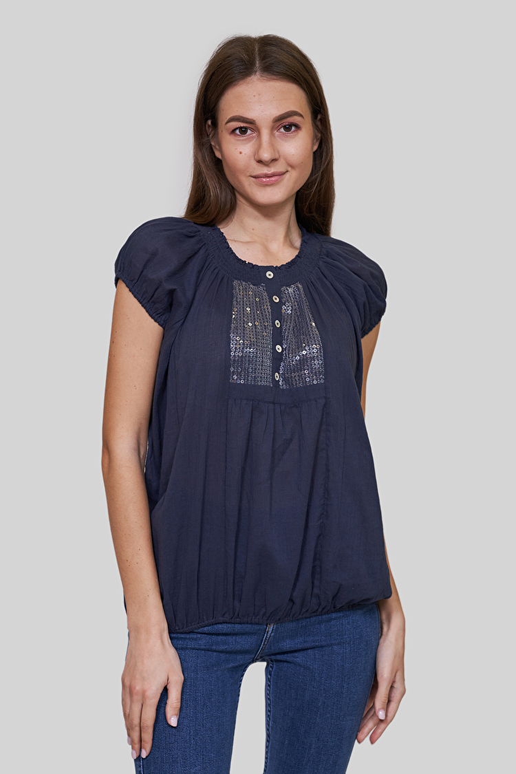 Блуза Rifle Top MC Regular Fit (C90330LC09953H) Блакитний