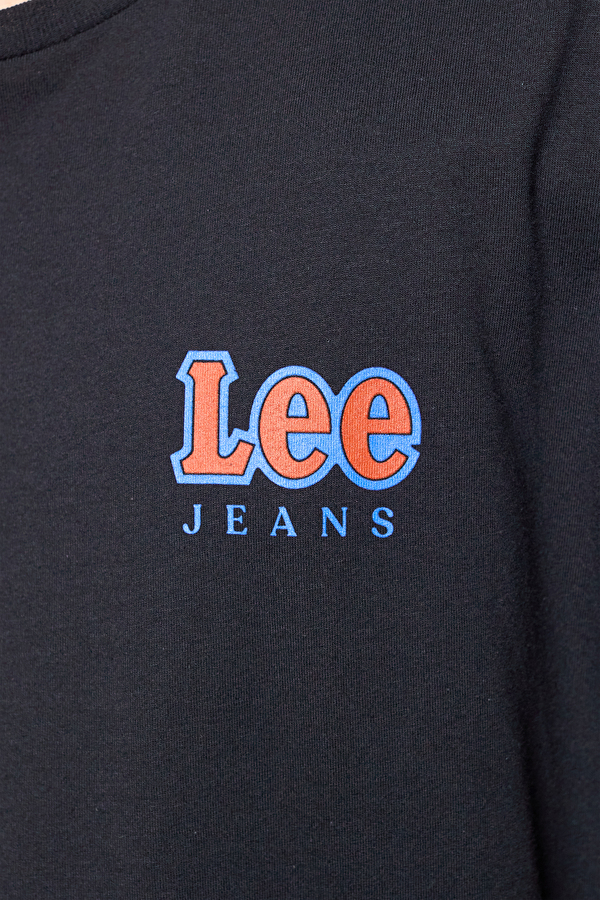 Футболка LEE Chest Logo Tee Regular Fit (L64RFE01) Черный