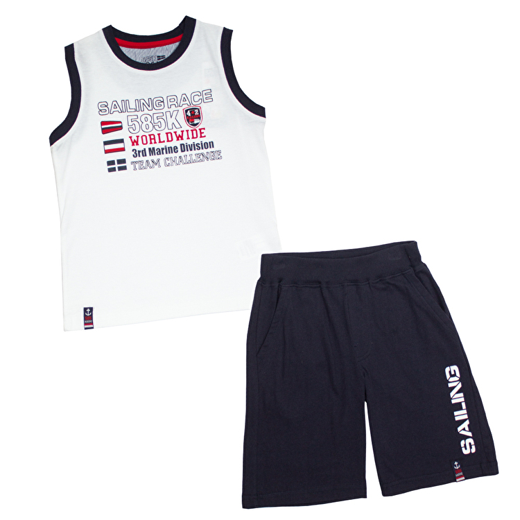 Комплект: Майка та шорти Losan Kids boys (315-8010AC/001) Білий