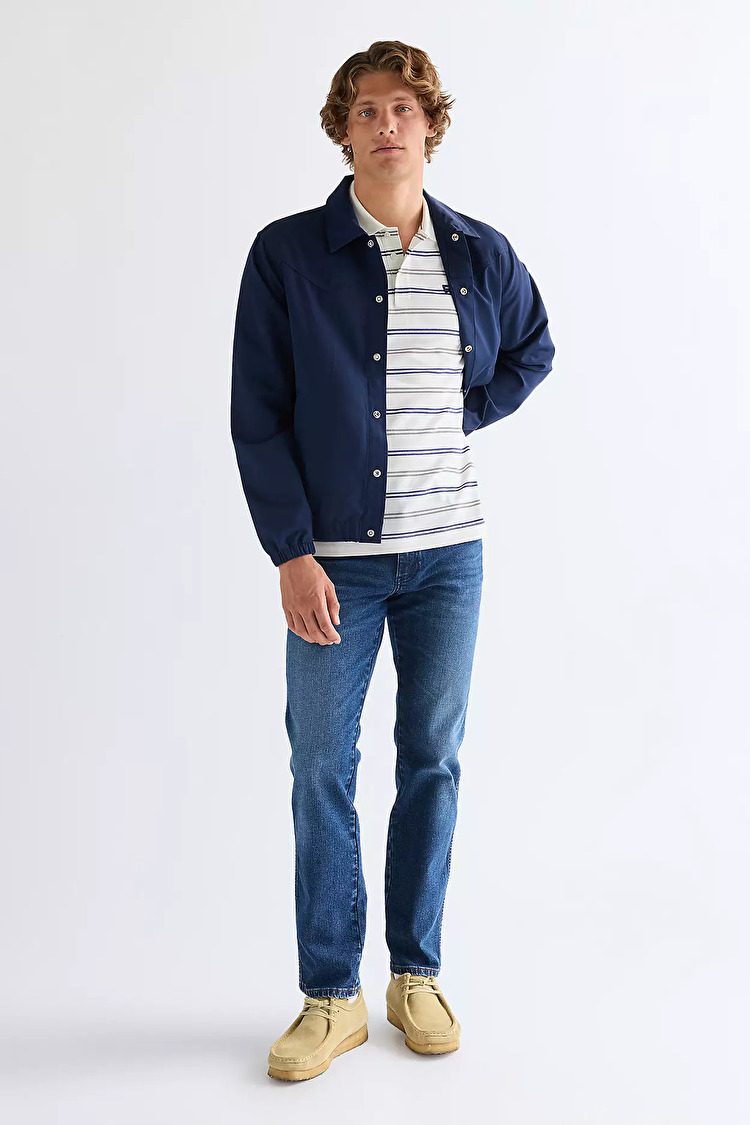 Поло Wrangler Polo shirt Regular Fit (112378958) Білий