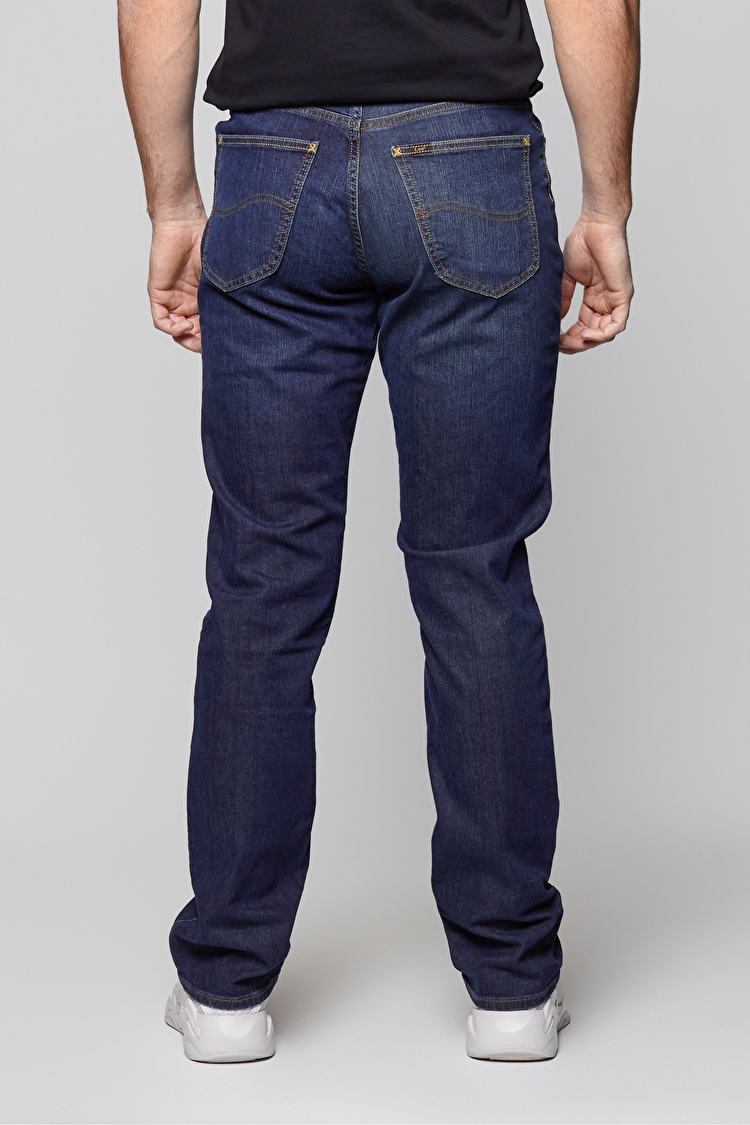 Джинси LEE Brooklyn Straight Regular Fit (L452JJSG) Темно-синій
