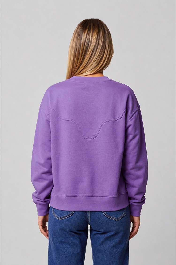 Світшот LEE Western Sweatshirt Relaxed Fit (L53DTXTI) Фіолетовий