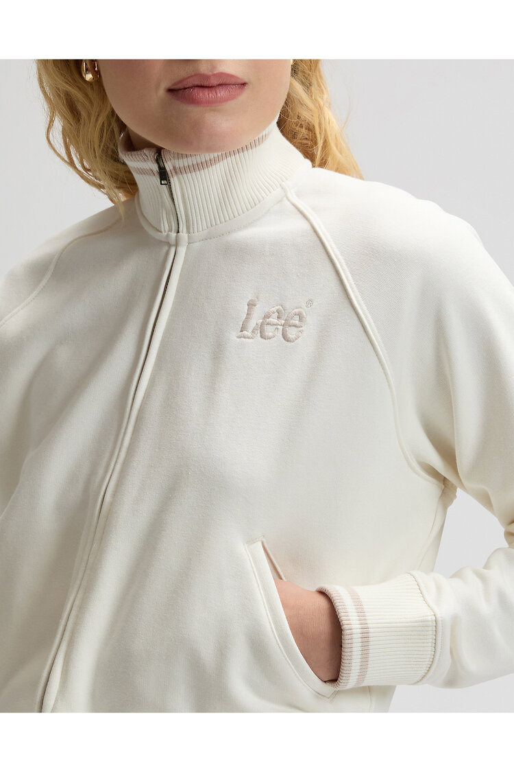 Світшот на блискавці LEE ZIP UP Relaxed Fit (112376983) Білий
