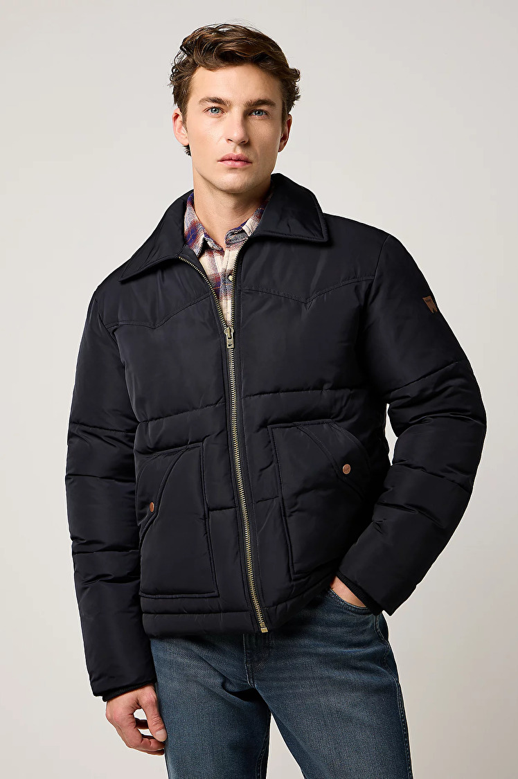 Куртка с утеплителем Wrangler Puffer Jacket Regular Fit (112371452) Черный