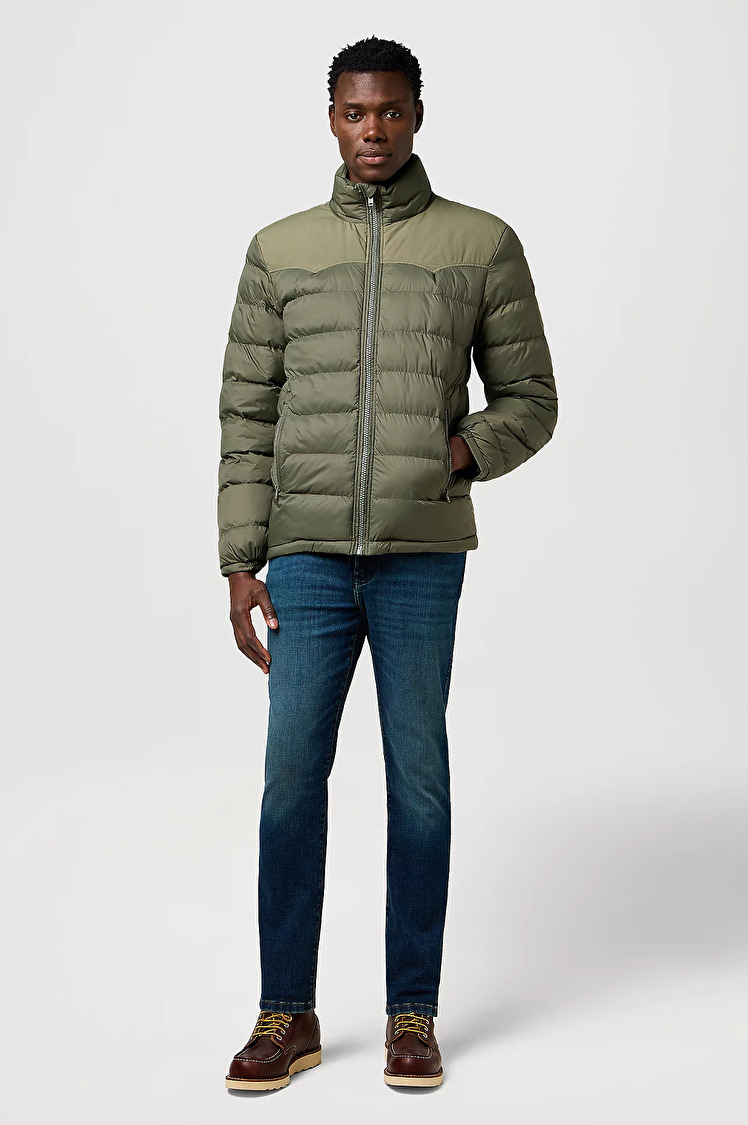Куртка с утеплителем Wrangler PACKABLE PUFFER Regular Fit (112371449) Зеленый