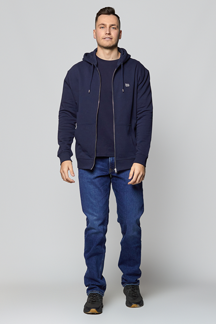 Толстовка LEE Zip Through Hoodie Regular Fit (L80KSP35) Темно-синій