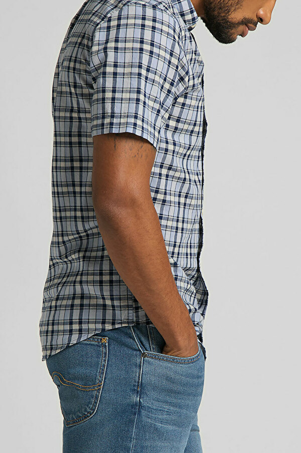 Рубашка LEE LEE BUTTON DOWN SS Regular Fit (L886KZLR) Голубой