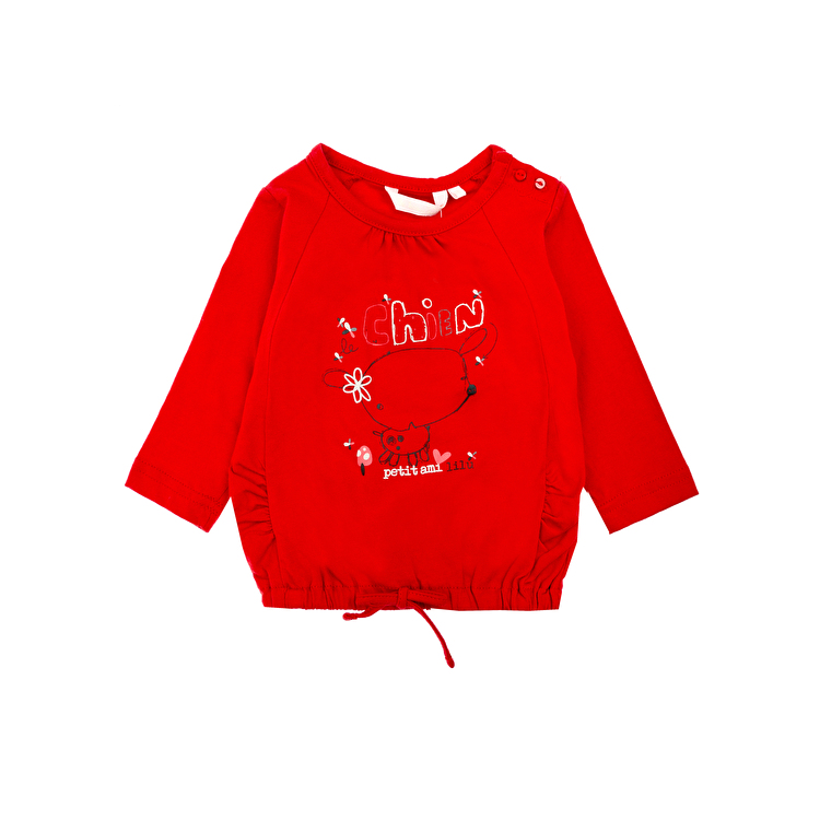 Костюм: Джемпер и брюки Losan Mc baby girls (028-8030AD/51) Красный