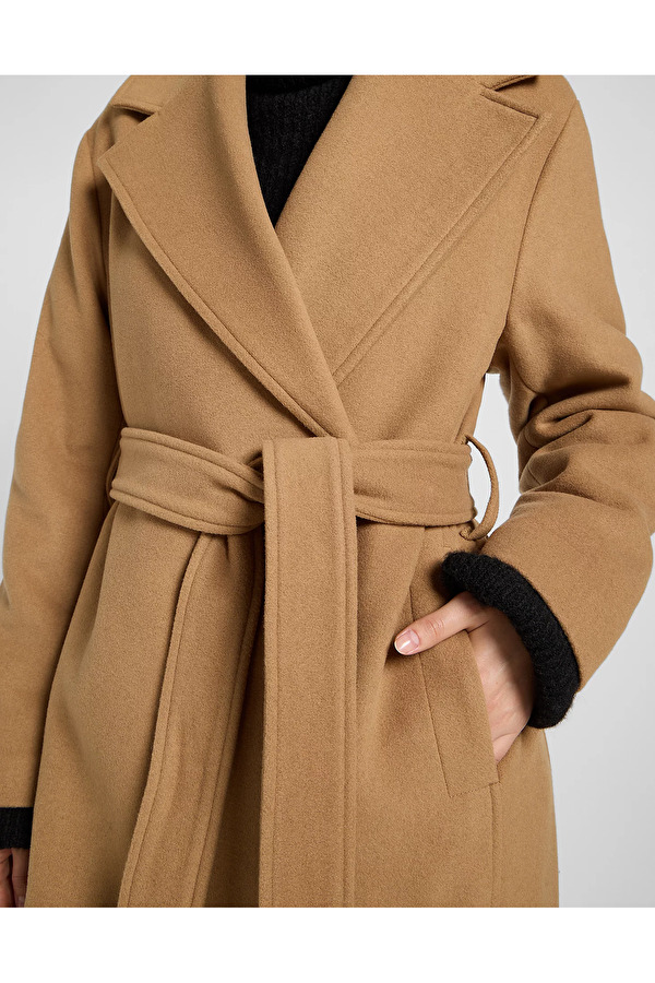 Пальто LEE WOOL COAT Relaxed Fit (112371065) Бежевый