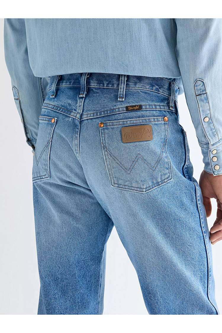 Джинси Wrangler 13MWZ Boot Fit (112378998) Блакитний