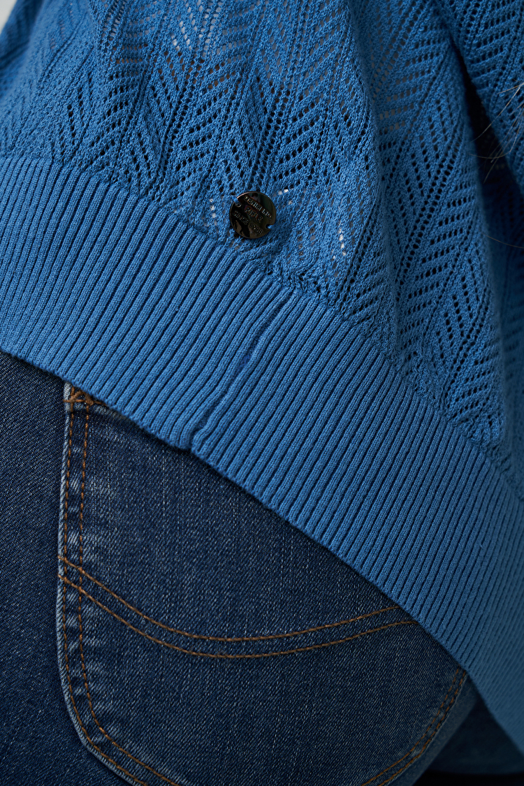 Кардіган Rifle Maglieria Tricot Slim Fit (Y63700HX80T54F) Бірюзовий