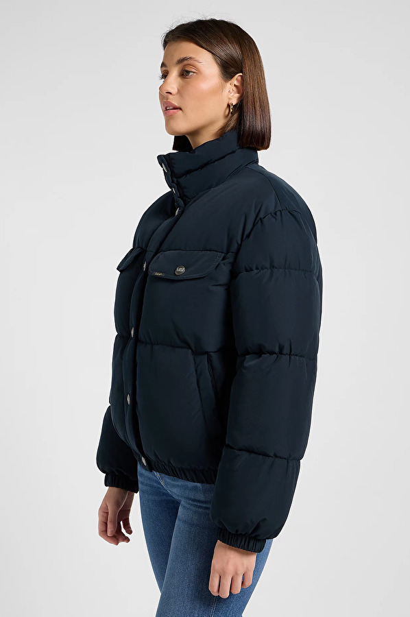 Куртка с утеплителем LEE RIDER PUFFER JACKET Relaxed Fit (112370872) Черный