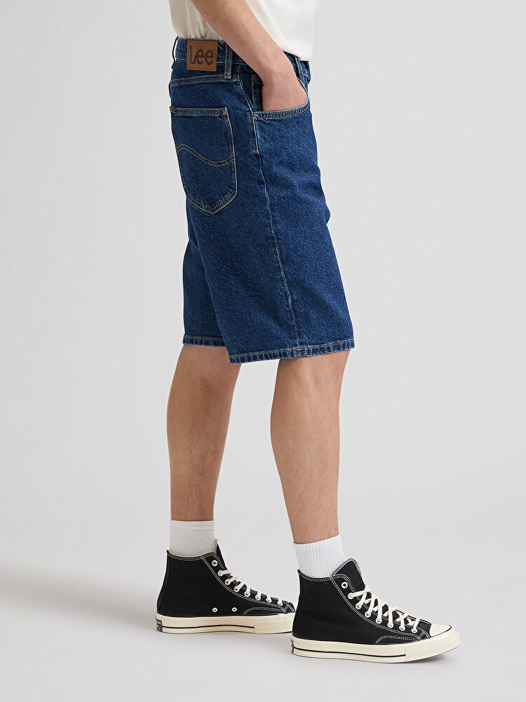 Шорты LEE ASHER SHORT Loose Fit (112376400) Синий