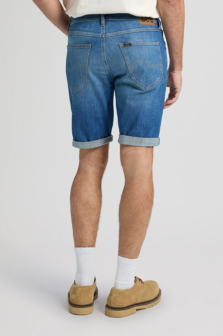 Шорты LEE 5 Pocket Short Regular Fit (112376311) Голубой