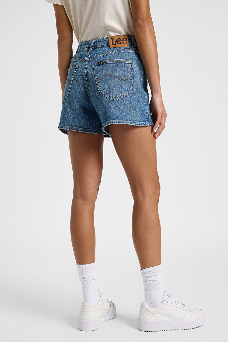 Шорты LEE Carol Short Blue Wire (112363526) Голубой