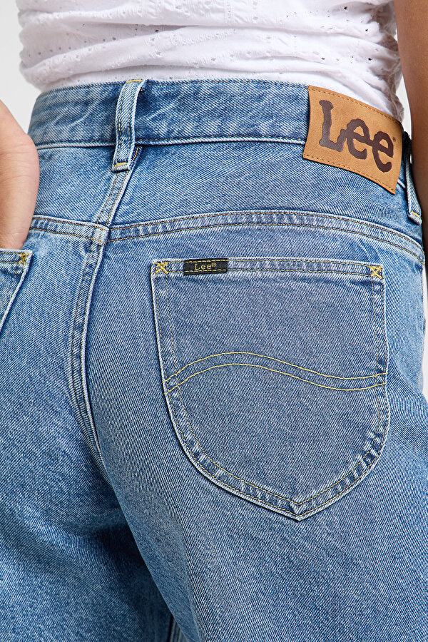 Шорты LEE Rider loose down the river (112363532) Синий