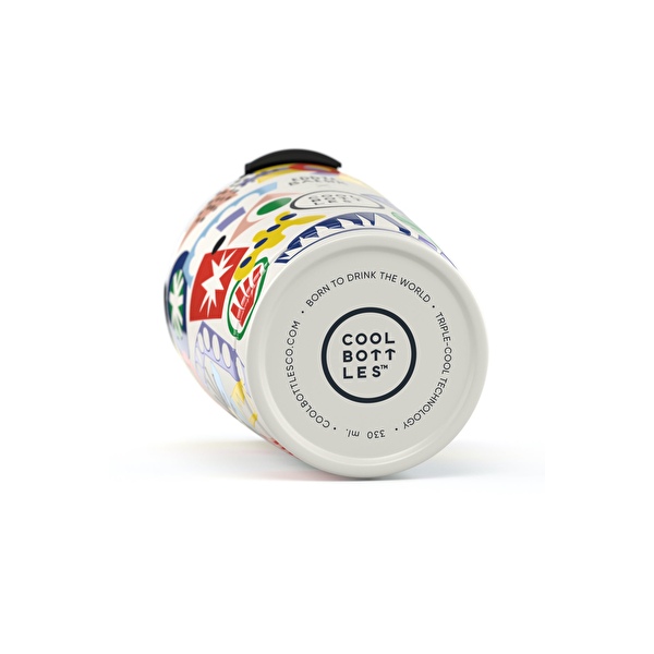 Термочашка COOL BOTTLES Electric garden 330 мл. (0428V)