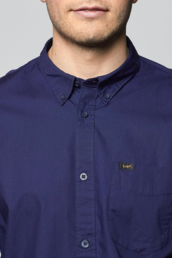 Сорочка LEE Lee Button Down Regular Fit (L880JK35) Темно-синій