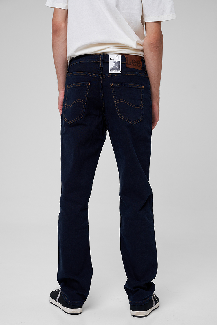 Джинси LEE Brooklyn Straight Regular Fit (L45271HH) Темно-синій
