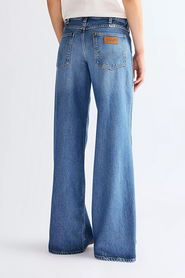 Джинсы Wrangler WORLD WIDE WIDE LEG FIT (112352301) Голубой