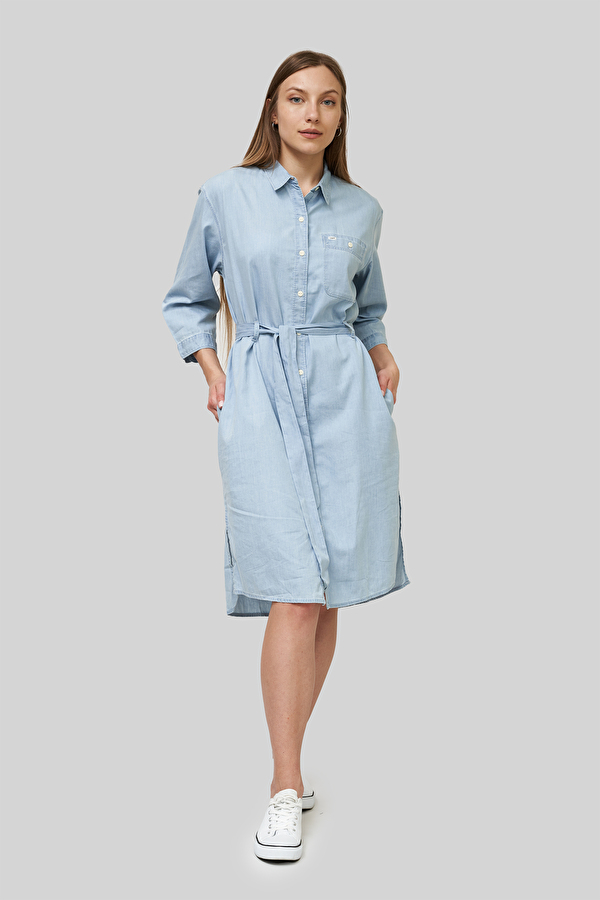 Платье Lee LONG DENIM DRESS Regular Fit (L50YBEQE) Голубой