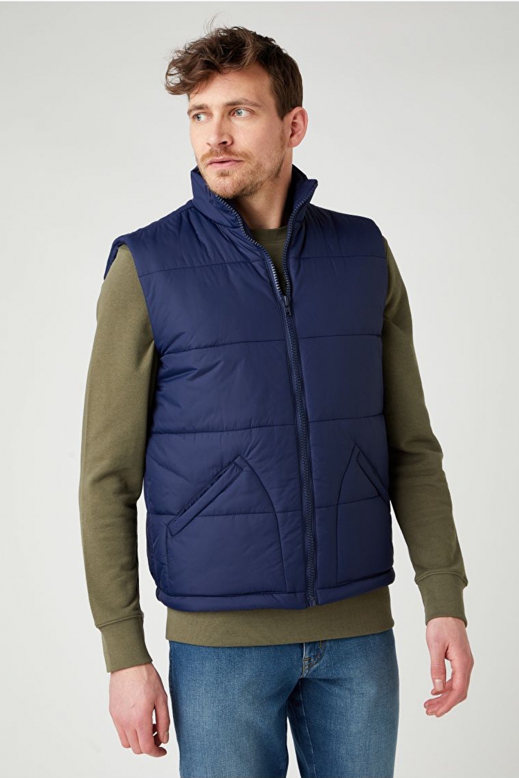 Жилет з утеплювачем Wrangler The Vest Regular Fit (W4D8WR114) Синій