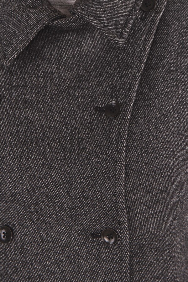 Пальто Wrangler Yvonne peacoat Regular Fit (W4059XE3W) Темно-сірий