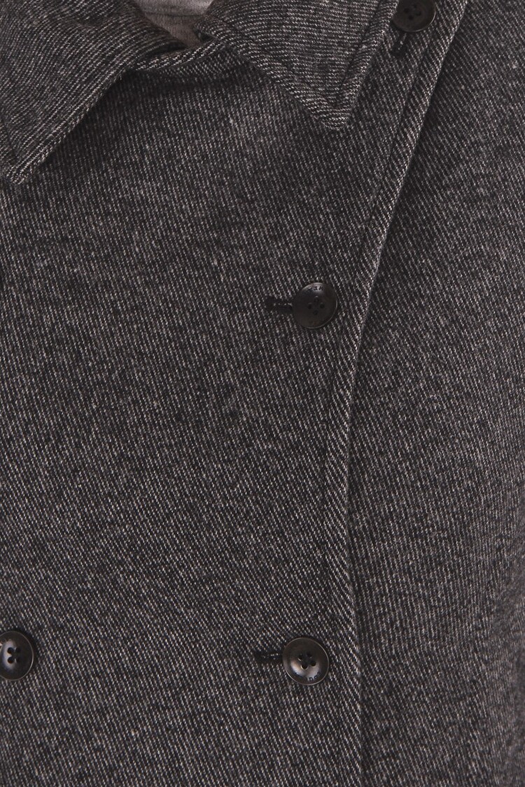 Пальто Wrangler Yvonne peacoat Regular Fit (W4059XE3W) Темно-сірий