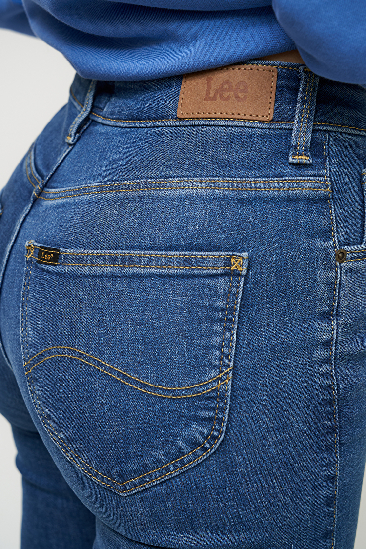 Джинсы LEE Scarlett High Skinny Fit (L626QDDM) Синий