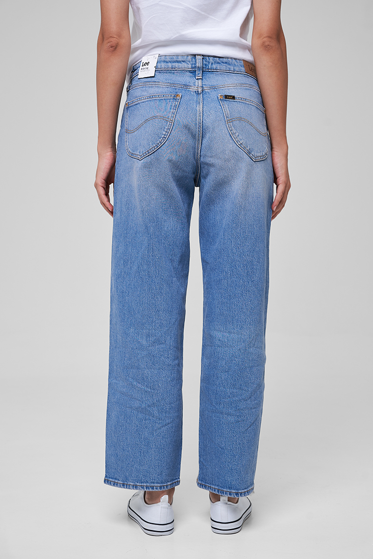 Джинси LEE Wide leg Wide Leg (L30SMWKP) Блакитний