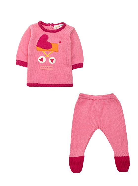 Комплект: Кофта, ползунки AGATHA RUIZ DE LA PRADA Agatha baby (6411) Рожевий