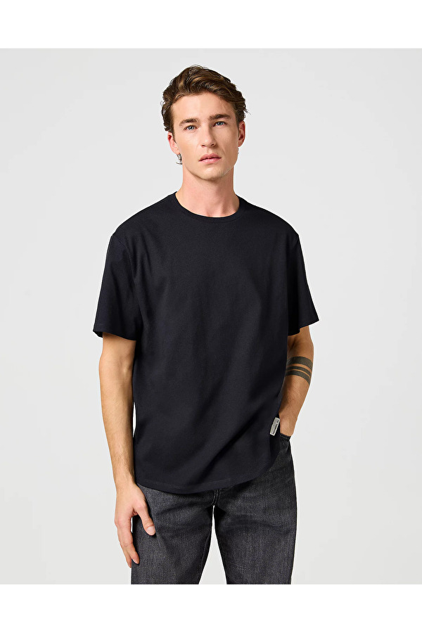 Футболка Wrangler SS SOLID TEE Relaxed Fit (112365120) Черный
