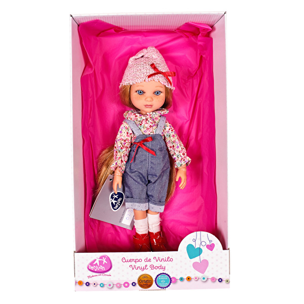 Кукла Eva articulada peto vaquero 35 см BERJUAN (5820)