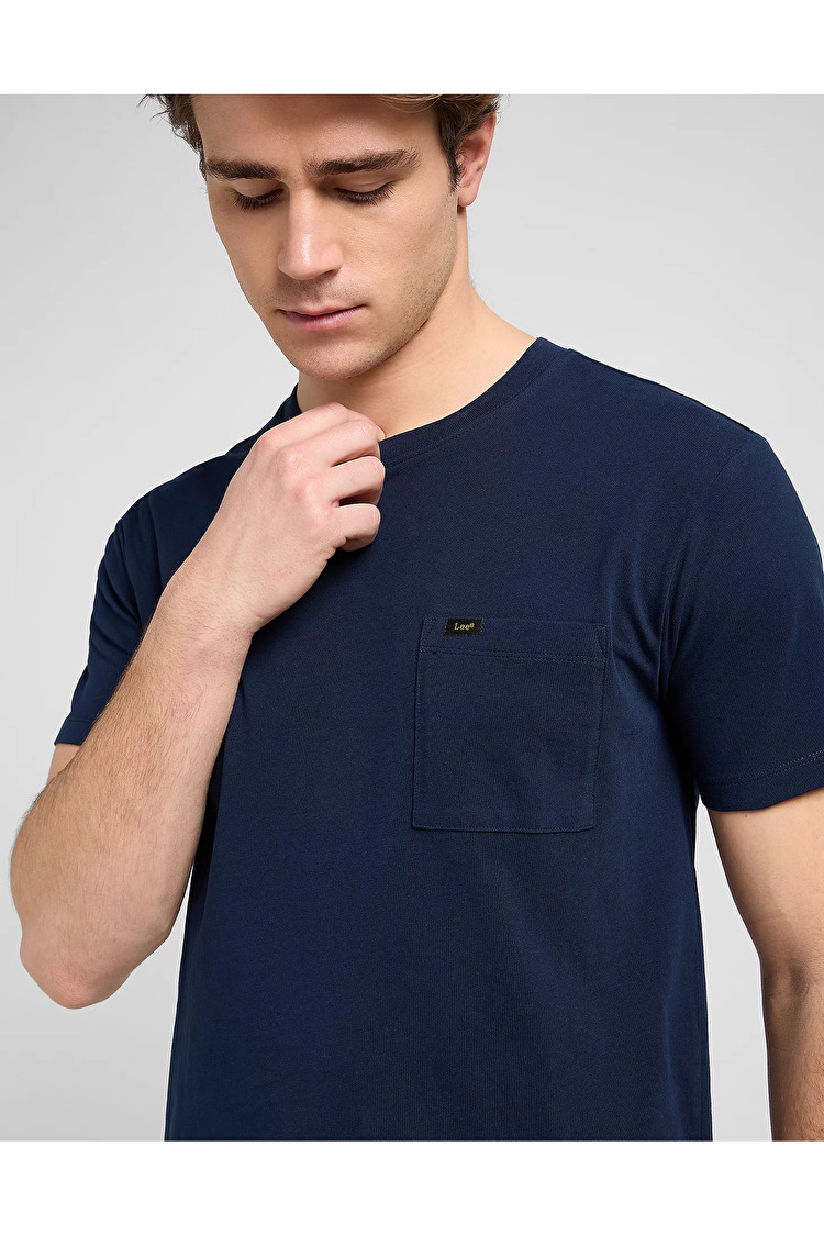 Футболка LEE ULTIMATE POCKET TEE Slim Fit (112370493) Синий