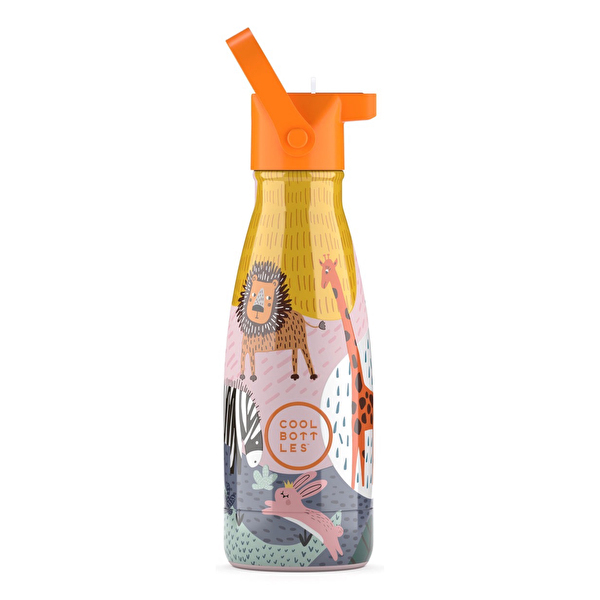 Термобутылка детская COOL BOTTLES Savannah kingdom 260 мл. (0413V)
