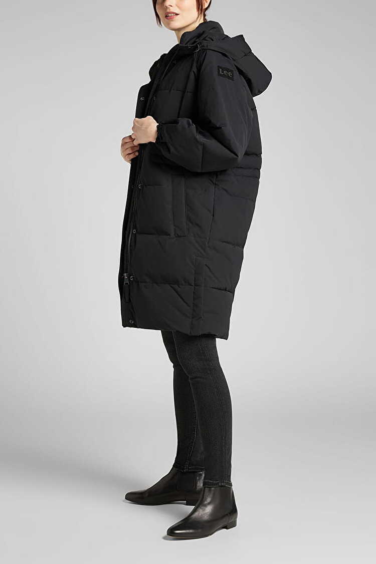 Куртка довга LEE Long Puffer Relaxed Fit (L56IXW01) Чорний
