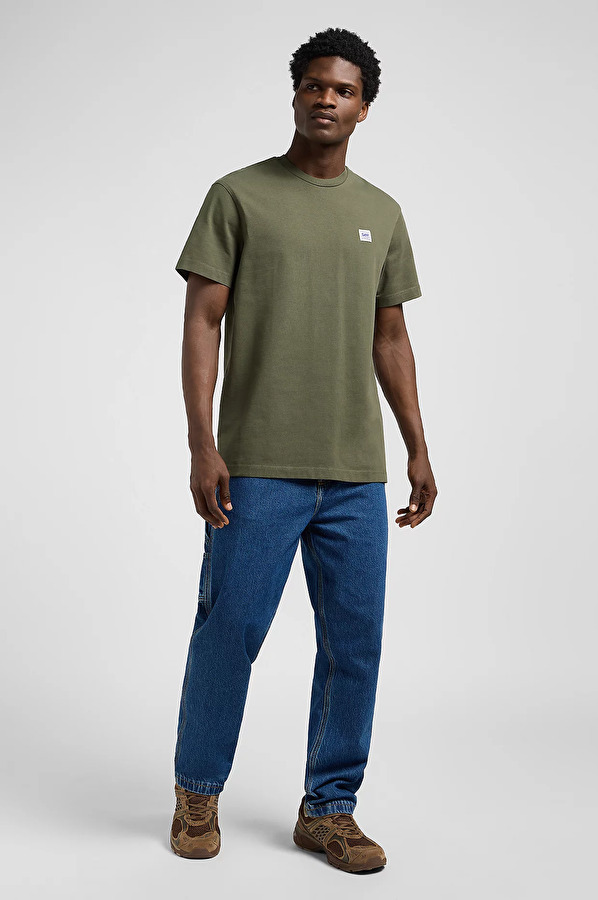 Футболка LEE WW TEE Relaxed Fit (112370492) Зеленый