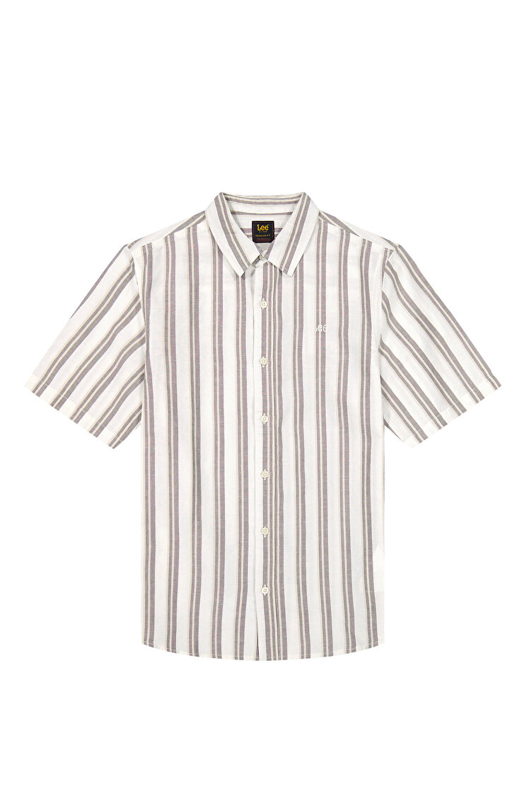 Рубашка LEE SS LEE SHIRT Regular Fit (112376570) Бежевый