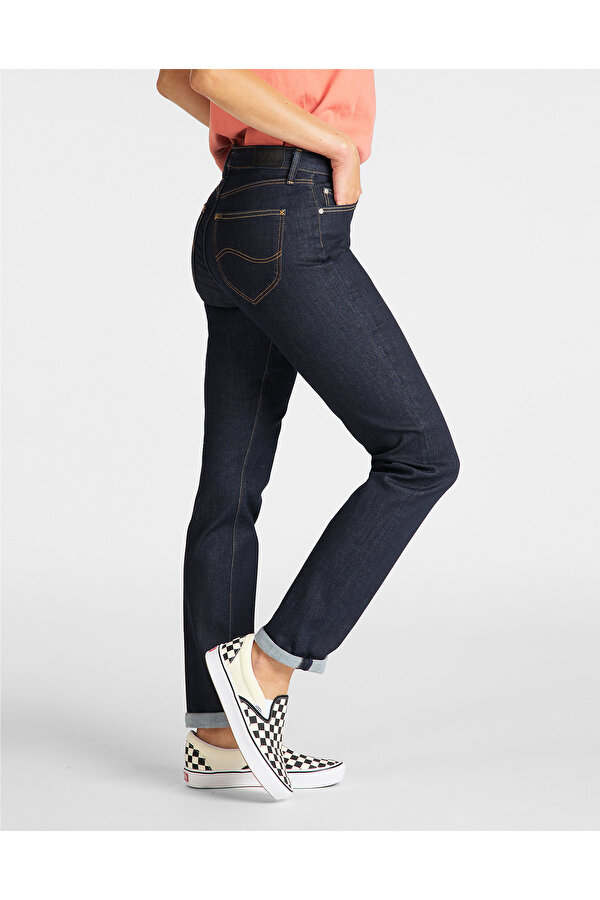 Джинси LEE MARION Regular Fit (112105808) Темно-синій