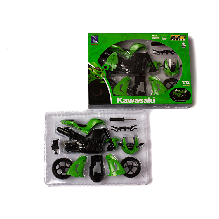 Збірна модель мотоцикл KAWASAKI ZX-10R (1:12) 1:12 NEW RAY (42445A)
