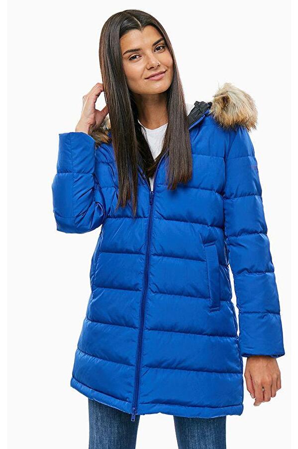 Куртка длинная Wrangler Long Puffer Regular Fit (W4126VJ7K) Синий