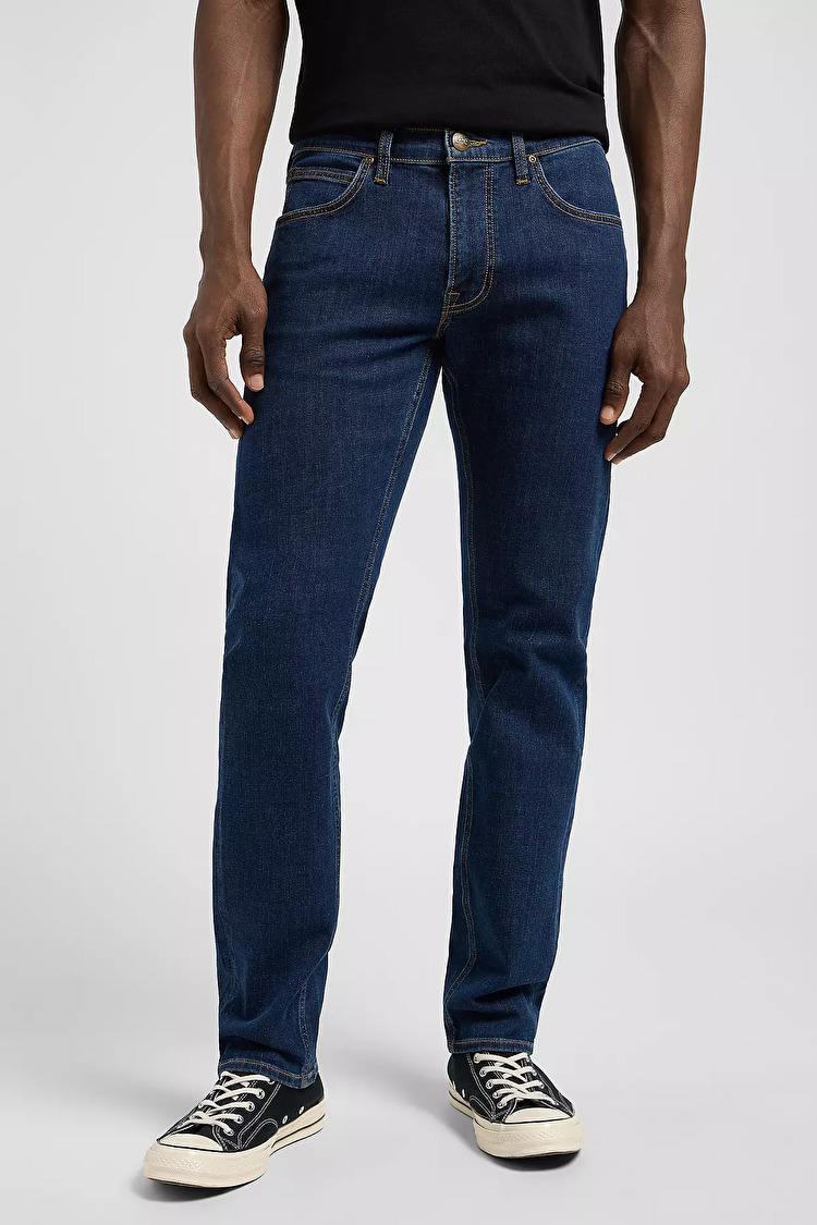 Джинсы LEE Daren Zip Fly Regular Fit (112370642) Темно-синий