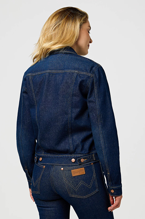Куртка джинсовая Wrangler Heritage Jacket Multiple Fits (112373035) Синий