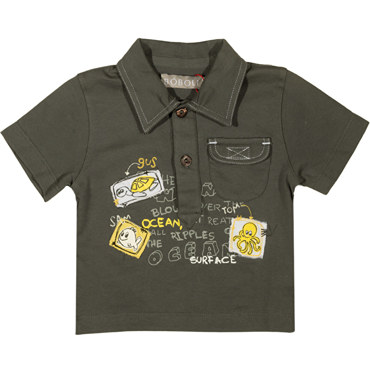Поло BOBOLI Baby (207009) Темно-серый