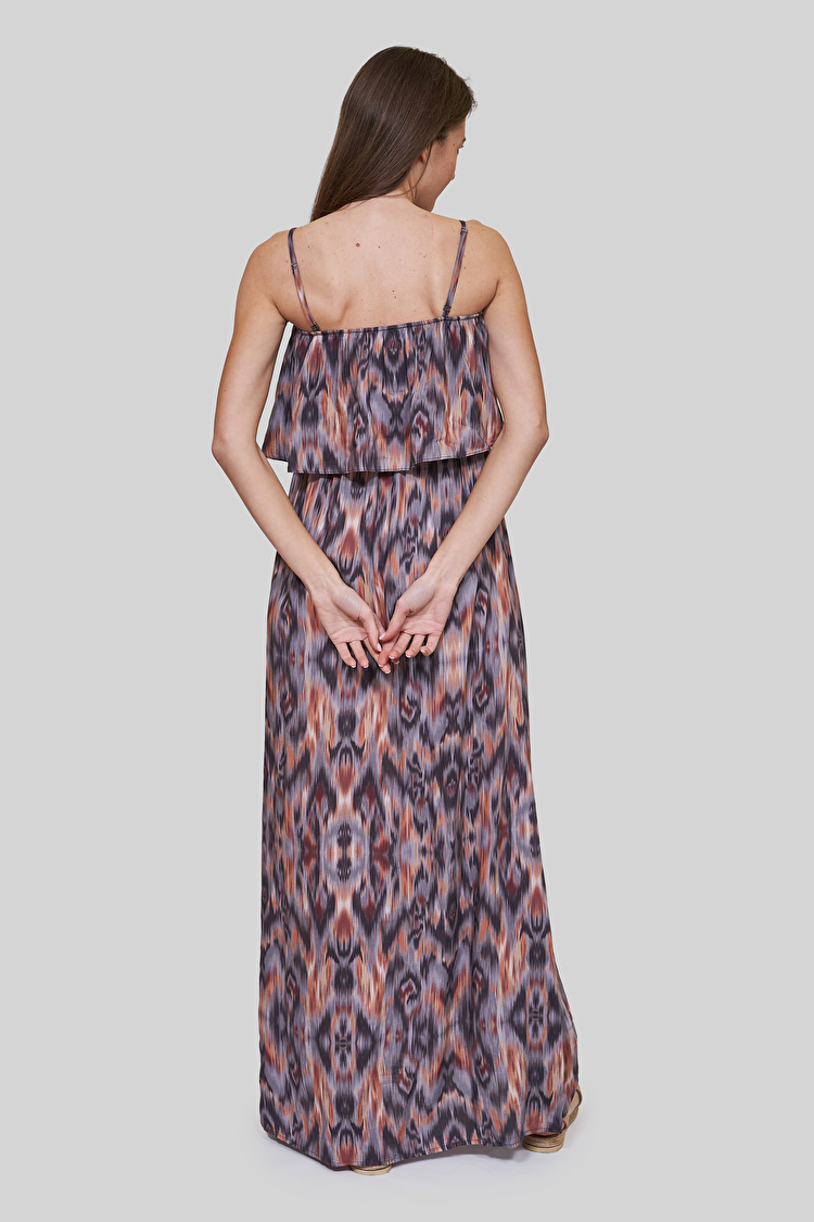 Сарафан довгий Rifle Abito Regular Fit (A70160NC001M11) Коричневий