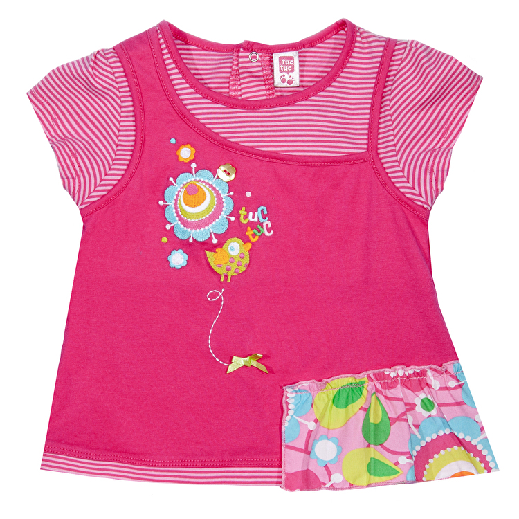 Футболка TUC TUC Baby (40258) Малиновий
