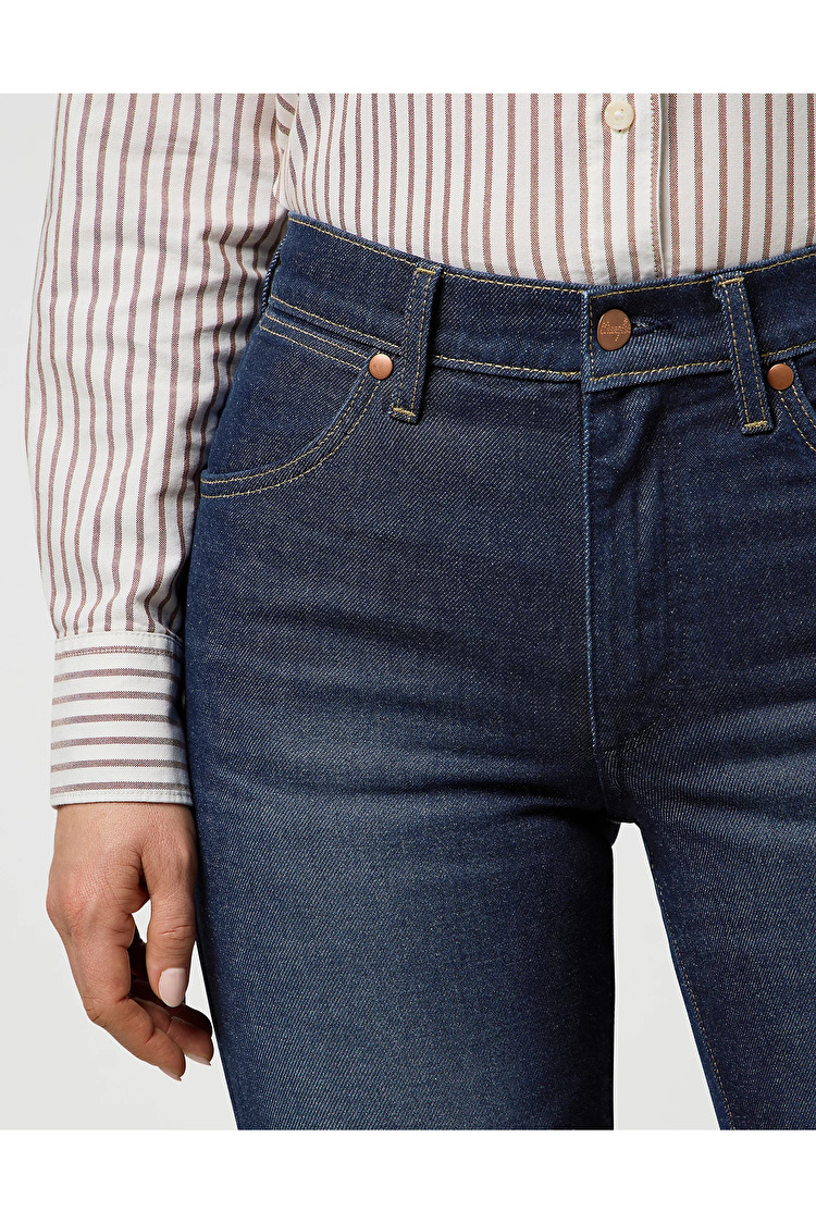 Джинси Wrangler 70S FLARE Flare (112371179) Синий